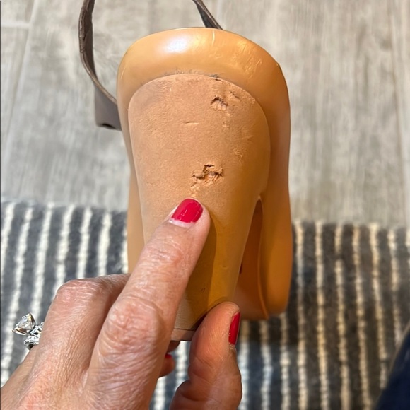 Camper Women's Taupe and Camel strappy Leather Sandals size 38 or US 7 1/2 - Picture 12 of 14